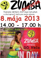 ZUMBA MARATÓN v ŠALI !!! 8.mája - 14:00-17:00